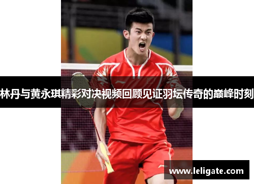 林丹与黄永琪精彩对决视频回顾见证羽坛传奇的巅峰时刻